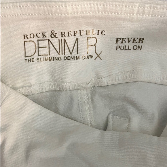Rock & Republic White Women's Jeggings - Picture 8 of 8